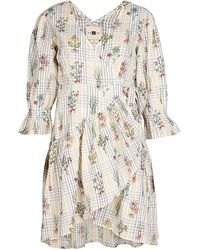 Em & Shi - Healing Herbs Wrap Dress - Lyst