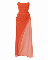 San Malo - Chiffon Draped Top - Lyst