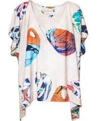 ARTISTA - Neutrals Clearwater Bubble Top - Lyst