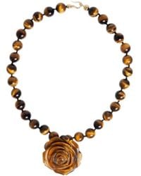 A'miss - Amber Rose Necklace - Lyst