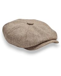 Mister Miller - Master Hatter - Neutrals Riley's Peregrine Bakerboy Cap - Lyst
