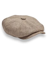 Mister Miller - Master Hatter - Neutrals Riley's Peregrine Bakerboy Cap - Lyst
