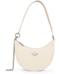Ilvi - Neutrals Sindire Cream Floater Leather Shoulder Bag - Lyst