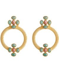 Lavani Jewels - Rose Madison Hoops - Lyst