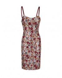 Belsize25 - Mayfair Series – Garden Dress Sequinned Halterneck Evening Mini Gown - Lyst