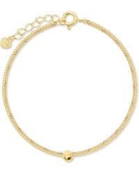 Esterah - Ball Double Chain Bracelet - Lyst