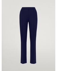 Wolford - Business Trousers, Femme, Sapphire, Taille - Lyst