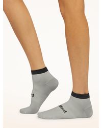 Wolford - Reflective Sneaker Socks, Femme, /Ash, Taille - Lyst