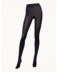 Wolford - Merino Blend Tights, Femme, Sapphire, Taille - Lyst