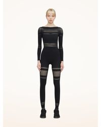 Wolford - Net Lines Jumpsuit, Femme, , Taille - Lyst