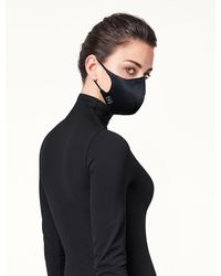 Wolford Luxury Silk Mask - Schwarz