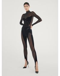 Wolford - Flock Shaping Leggings, Femme, , Taille - Lyst
