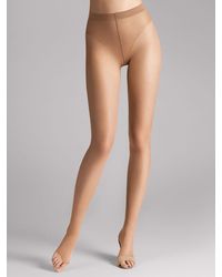 Wolford Luxe 9 Toeless Tights - Bianco