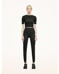 Wolford - Net Lines Leggings, Femme, , Taille - Lyst