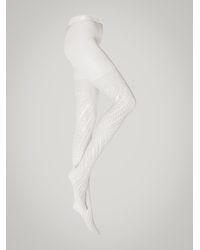 Wolford - Ajouré Net Tights, Femme, , Taille - Lyst