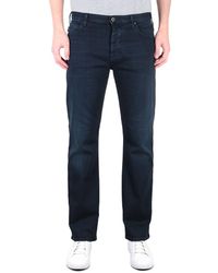 mens armani straight leg jeans