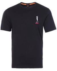 BOSS by HUGO BOSS Short sleeve t-shirts for Men | Online Sale up to 61% off  | Lyst
