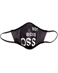 BOSS by HUGO BOSS Bodywear Large Logo Facemask - Black