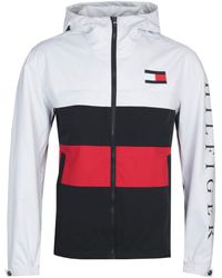 tommy hilfiger red mens jacket