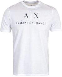 Armani Exchange Short sleeve t-shirts for Men - Up to 51% off at 