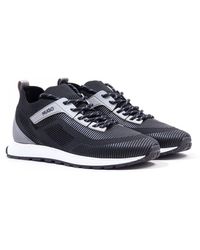 hugo matrix lowp trainers black