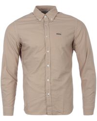 BOSS by HUGO BOSS Casual shirts and button-up shirts for Men | Online Sale  up to 53% off | Lyst