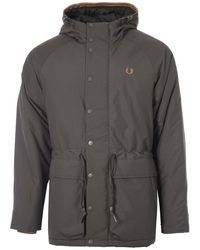 Save 55% Fred Perry Synthetic Sj2012 102 Black Gilet Jacket in Green for Men Mens Jackets Fred Perry Jackets 