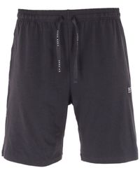 BOSS by HUGO BOSS Bodywear Mix & Match Sustainable Sweat Shorts - Black