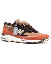 new balance 574 colour block canvas trainers