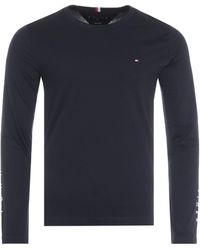 grey long sleeve tommy hilfiger top