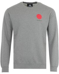 Edwin Japanese Sun Crew Neck Sweatshirt - Grey