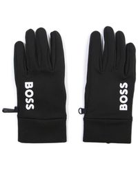 BOSS by HUGO BOSS Running Tech Gloves - Black