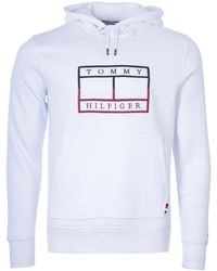 Tommy Hilfiger Cotton Lewis Hamilton Flag Logo Hoodie in Black for Men |  Lyst UK