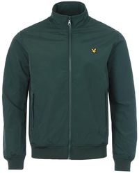 lyle and scott zip through jacket