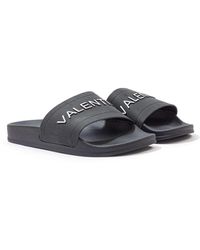 mens valentino sliders