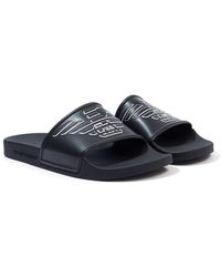 armani sliders men's