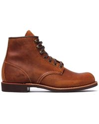 Red Wing 3343 Blacksmith Leather Boots - Brown