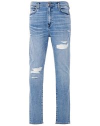 True Religion Mick Slouchy Skinny Fit Jeans - Blue