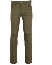 green slim fit jeans mens