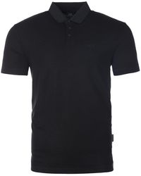 Kleding Dameskleding Tops & T-shirts Polos Armani Exchange Rayon Mouwloze kraag shirts 