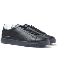 armani strap trainers