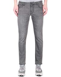 armani j06 slim fit jeans grey