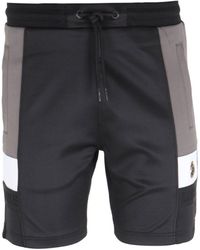 Luke 1977 Grey Marl Sweat Shorts