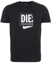 DIESEL T-diegos Lab T-shirt - Black