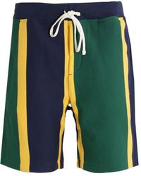 Polo Ralph Lauren Striped Sweat Shorts - Green