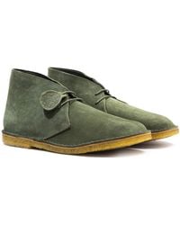 pretty green desert boots sale