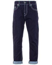 True Religion Danny Super T Tapered Fit Jeans - Blue