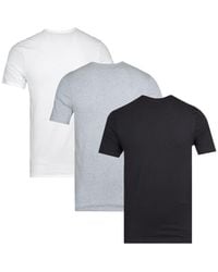 Hugo boss t shirt 3 pack sale Clearance