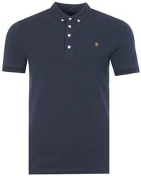 farah knitted polo