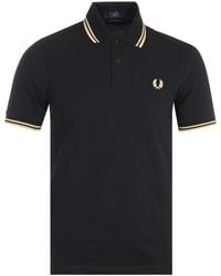 Fred Perry Twin Tipped M12 Polo Shirt in Blue for Men | Lyst